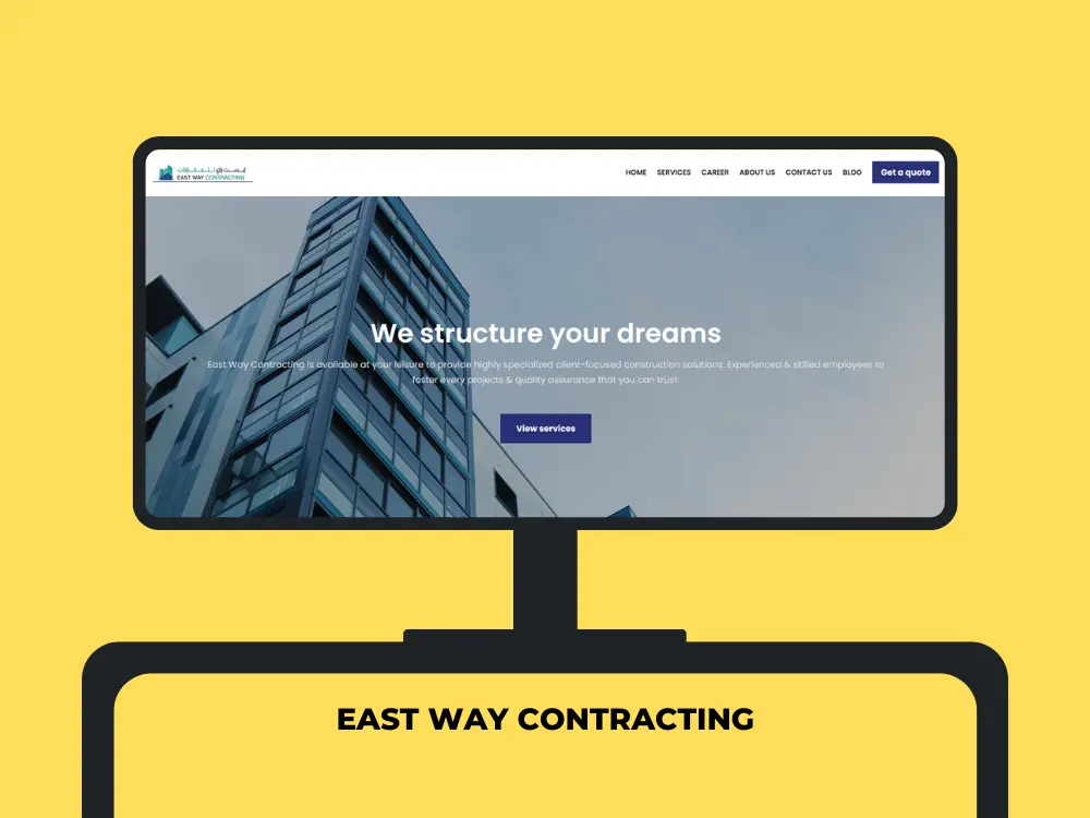 East Way - Website Development